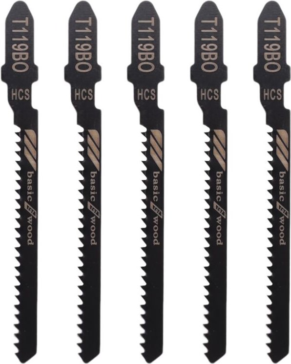 20 Teiliges T119BO 12 TPI Sortiertes T-Schaft Scrollen Stich SäGe Blatt Set für PräZises Schneiden