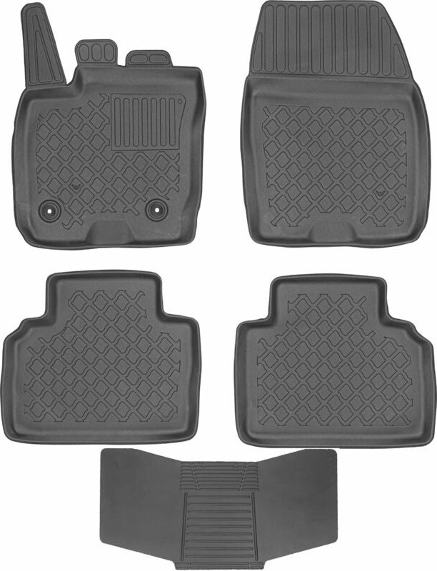 Fußmatten ARISTAR 603126 + Bezug 251992 - Ford Tourneo Courier I 5-Sitzer 2014-2023 STOP. MONTAGE FC vorne