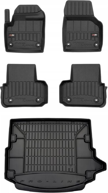 SET 3D Gummimatten Rover Discovery Sport ab 2014- 5 Sitze