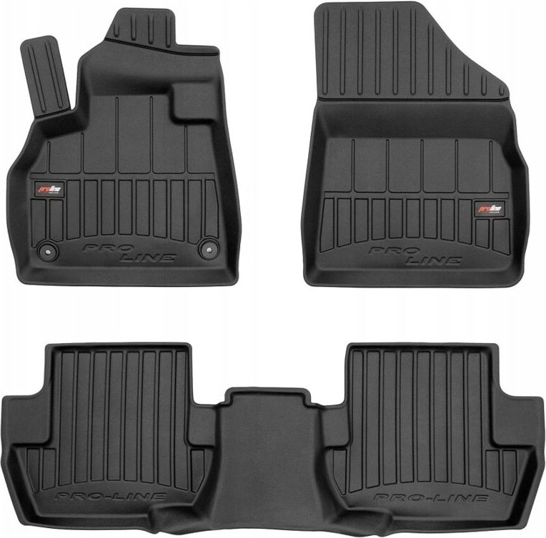 Gummimatten und Fußmatten Citroen DS 5 2011-2018 3D Mulde