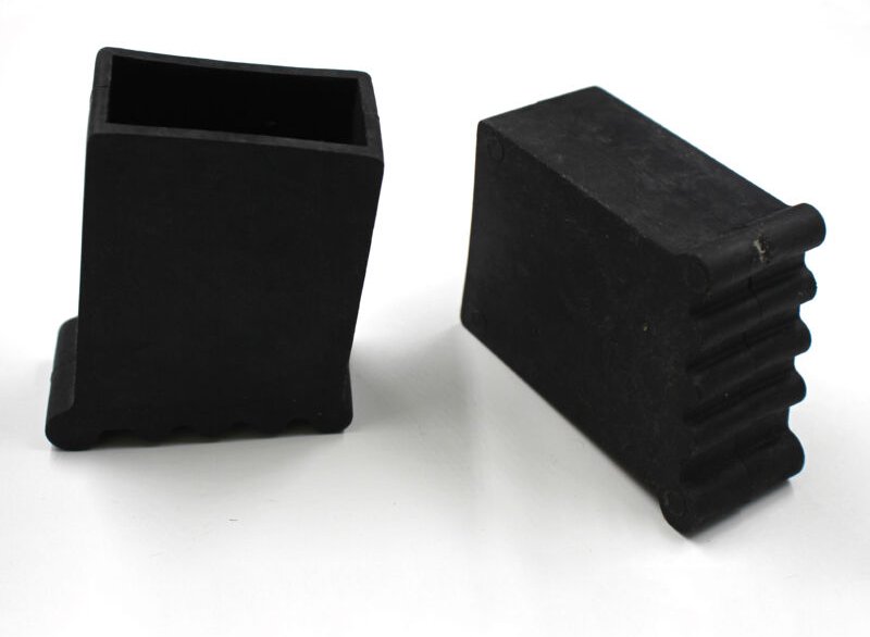 CSPARKV Leiterfüße 50 x 25 cm, Schutzspitzen für Leitern, Leiterfüße, rutschfeste Gummi-Leiterfüße für Trittleitern, sch...