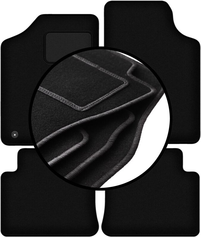 Kompletter Satz Veloursmatten für: Citroen ZX Fließheck (1991-1998)