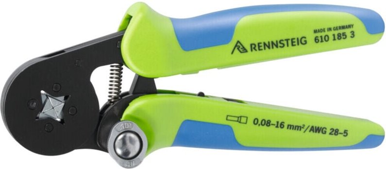 Rennsteig - Crimpzange für Aderendhülsen mit 16 mm², 180 mm Länge