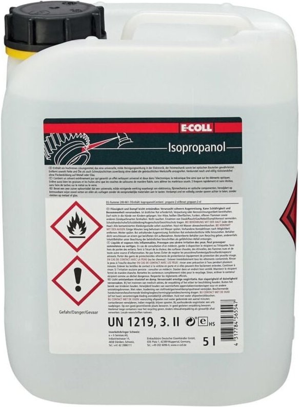E-COLL Isopropanol-Reiniger 5L Kanister