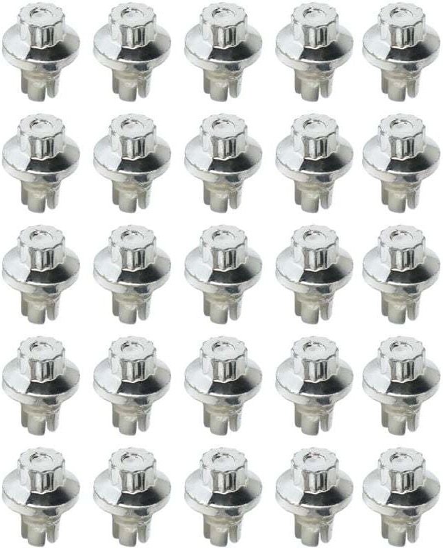 Remaches para ruedas de coche, 25 piezas, remaches de labio, tuercas para llantas de la serie ah ds, tornillos de labio ...