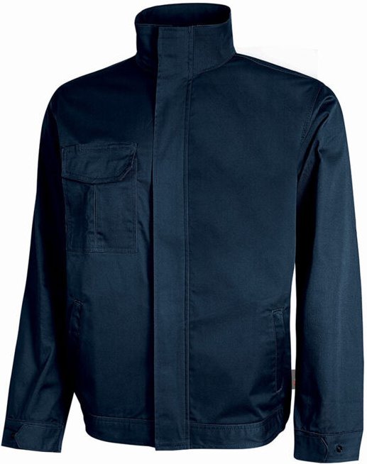 Poly/coton Jacke SOFIA – Blau, 10er Pack – S