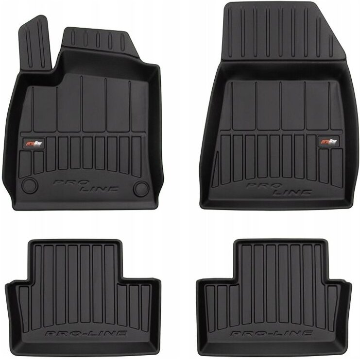 GUMMIMATTEN UND EINSTIEGSMATTEN RENAULT Clio E-Tech V ab 2019 - 3D MULDE