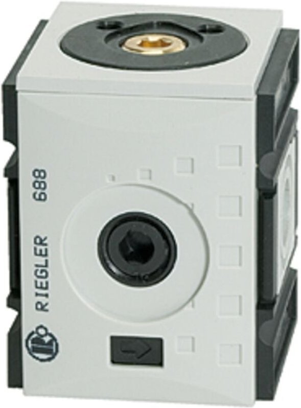 Verteiler »futura«, bg 4, g 3/4, Abgänge 2 x g 3/4 - Riegler