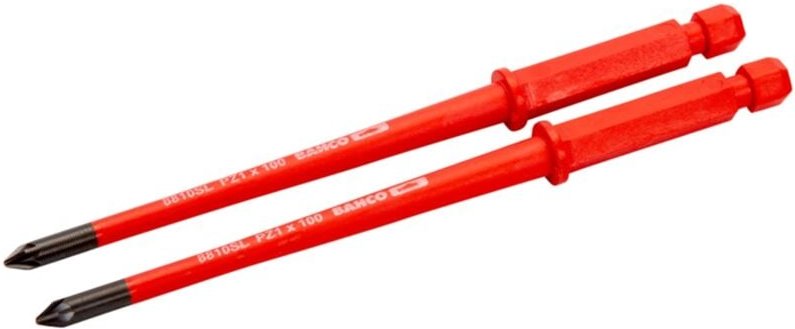 Isolierte, auswechselbare Klinge für Phillipsschrauben mit reduziertem Durchmesser, PH2 - Bahco