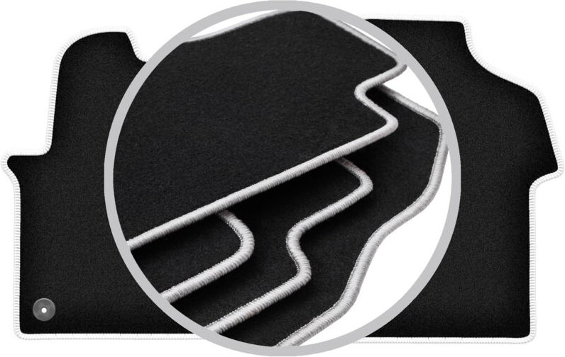 CARLUX-SILVER Autofußmatten für: Citroen Jumpy III Kastenwagen (2018-)