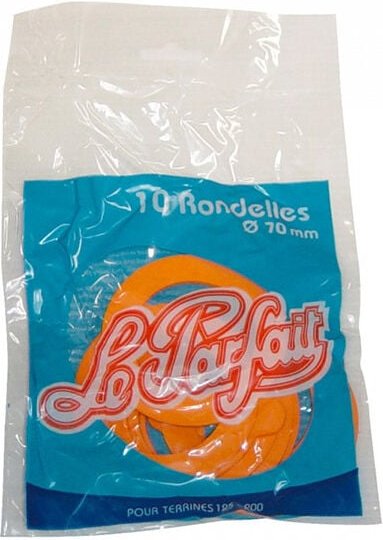 Set mit 10 gummischeiben für 7-cm-gläser - Le Parfait - 612099