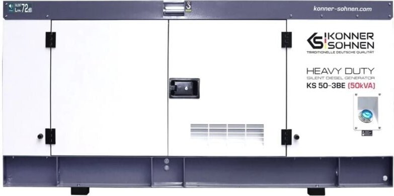Könner&Söhnen Dieselkraftwerk 50 kVA Industrie Stromerzeuger KS 50-3BE Diesel