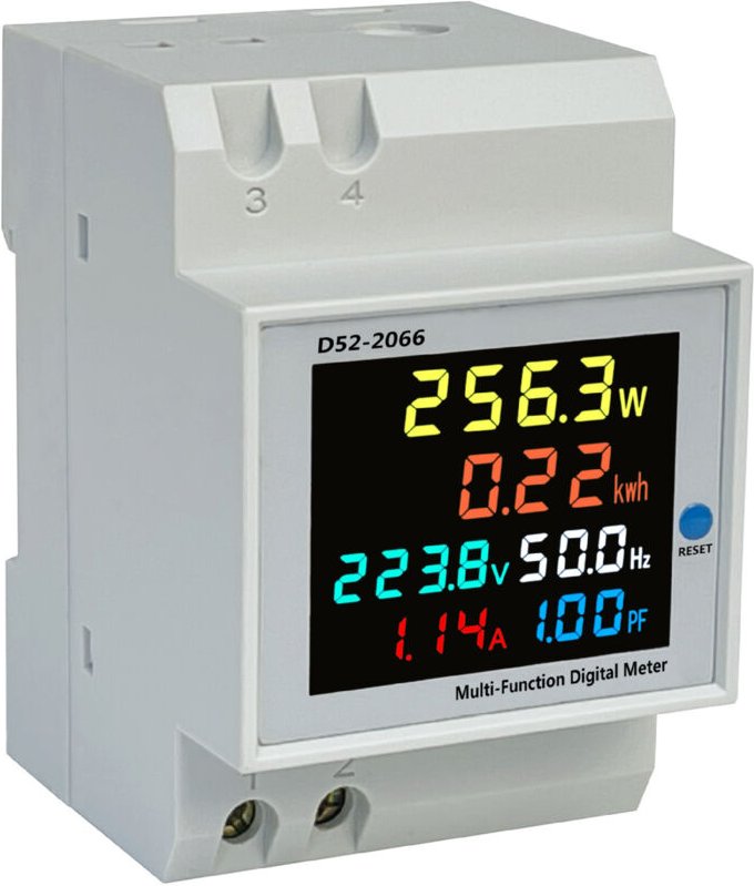 AC40-300V 100A Digitaler Energiezähler Einphasiger Stromzähler