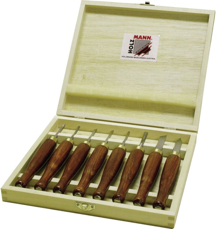 Maschinen HM8TLG Holz Drechselsatz - Holzmann