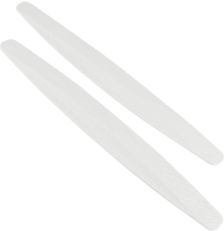 Universal-Auto-Eckschutz für die vordere und hintere Stoßstange, Schutz aus Kohlefaser, Antikollisionsstreifen, Aufklebe...