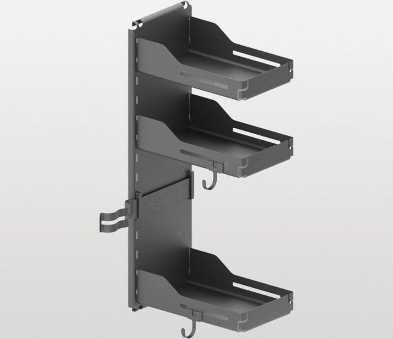 Peka - Putzschrankregal Sesam Standard anthrazit