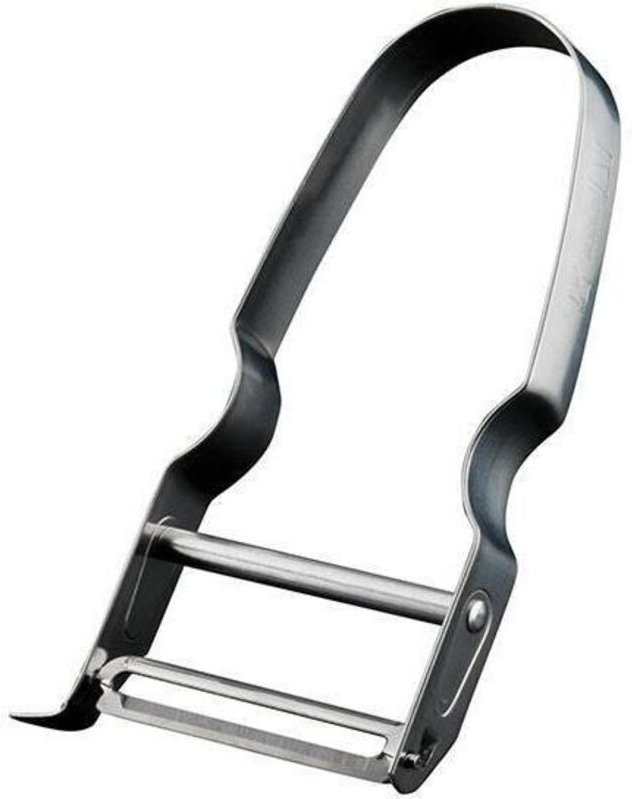 Gemüse-/Spargelschäler Edelstahl