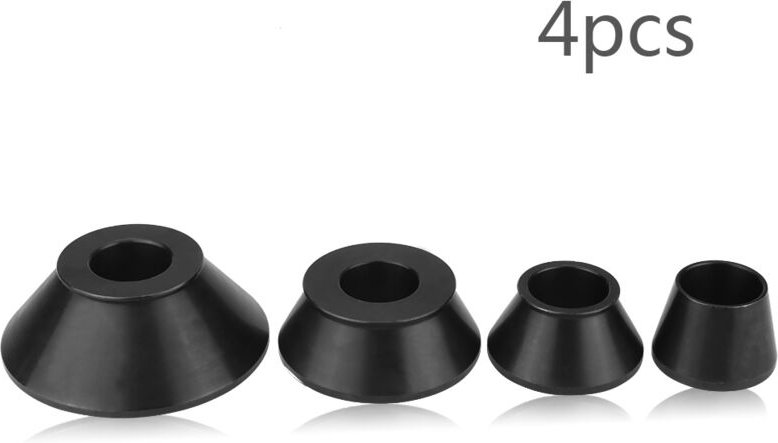 Zoternen 4-teiliges Standard-Kegel-Radauswuchtadapter-Kegel-Kit für 40-mm-Welle