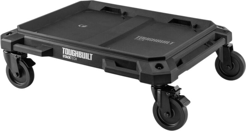 Toughbuilt StackTech TB-B1-T-10 Rollbrett mit 4 Lenkrollen 113 Kg belastbar für StackTeck Standard