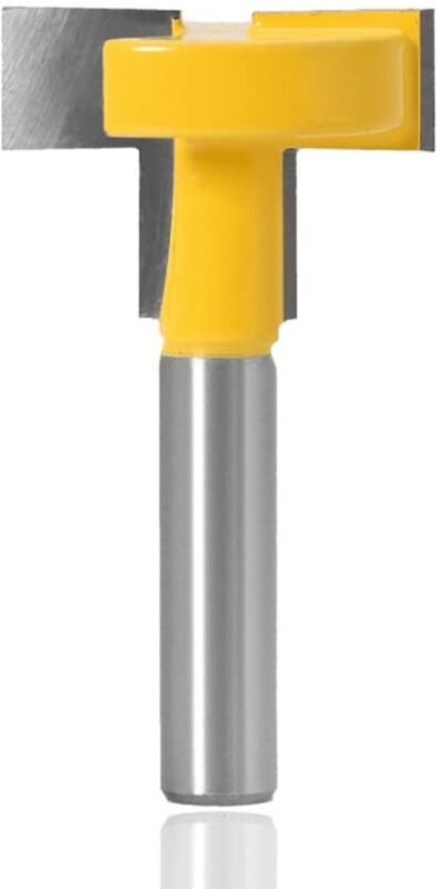 Sollbry - mm T-Schienen-Schlitzfräser, Fräser, T-Schlitz-Bits, Formfräswerkzeug zum Schneiden, Fräsen, Holzbearbeitung (...