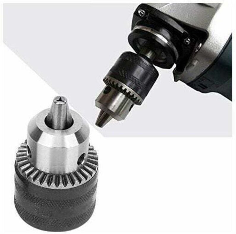 B16 1,5-13MM Bohrfutter, Bohrerzubehör Bohrfutter Schnellwechselfutter Mit Schlüsseladapter Fräswerkzeugadapter