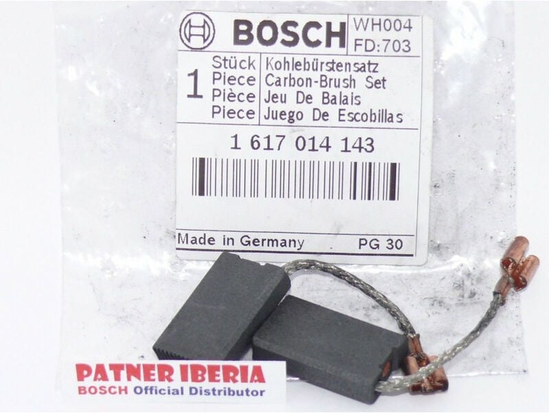 Original Ersatzteil Bosch 1617014143 Kohlebürstensatz
