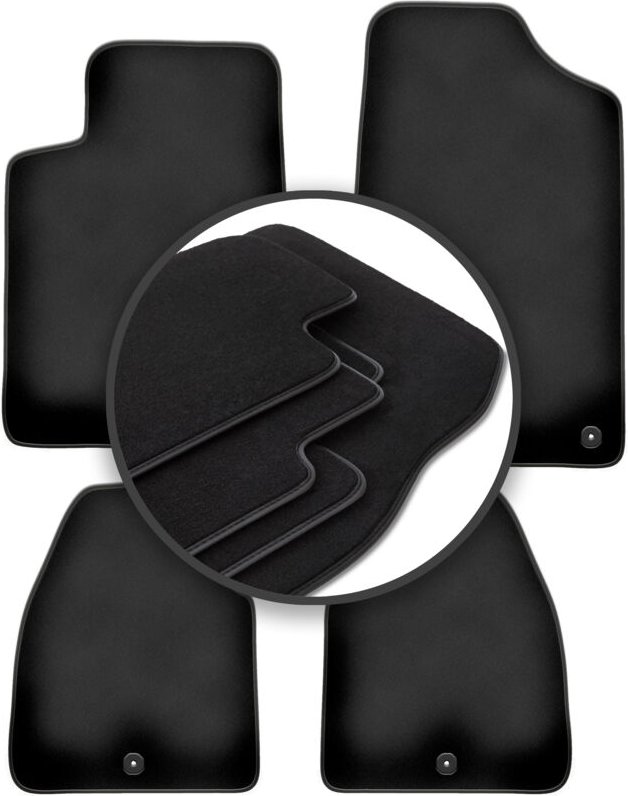 Premium-Fußmatten für: Peugeot 607 Limousine (1999-2010)