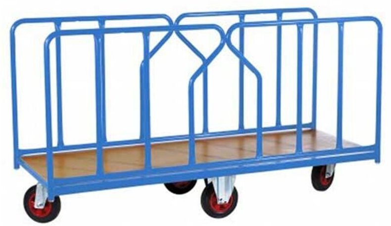 Langgutwagen - Tragfähigkeit 500 kg - abnehmbare Bordwand - 800005343