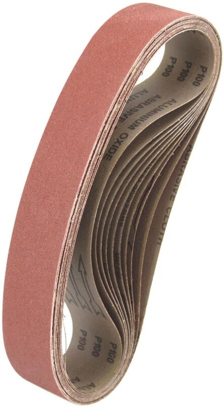 10 Schleifbänder 50x686mm Eckra Korn 60