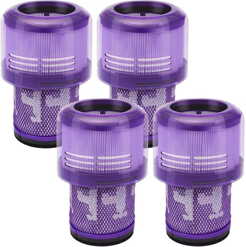 4er-Pack Filter für Dyson V11 SV14 V15 SV22 Staubsauger, waschbare Ersatzfilter für Dyson V11 SV14 Absolute Extra Animal...