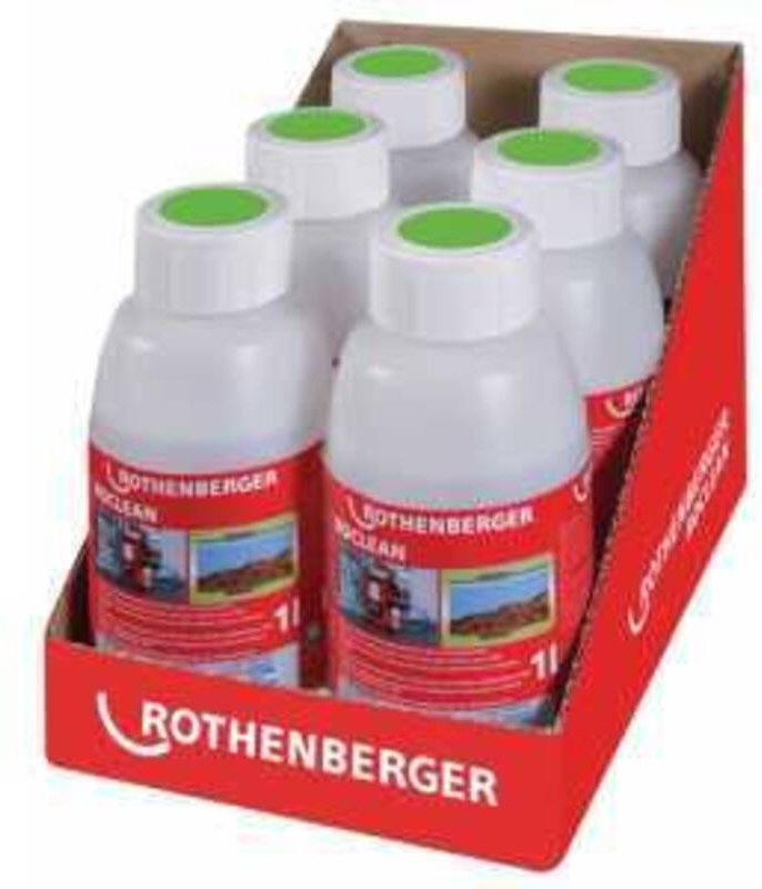 6-er Pack ropuls Fußbodenheiz.- Reiniger - Rothenberger