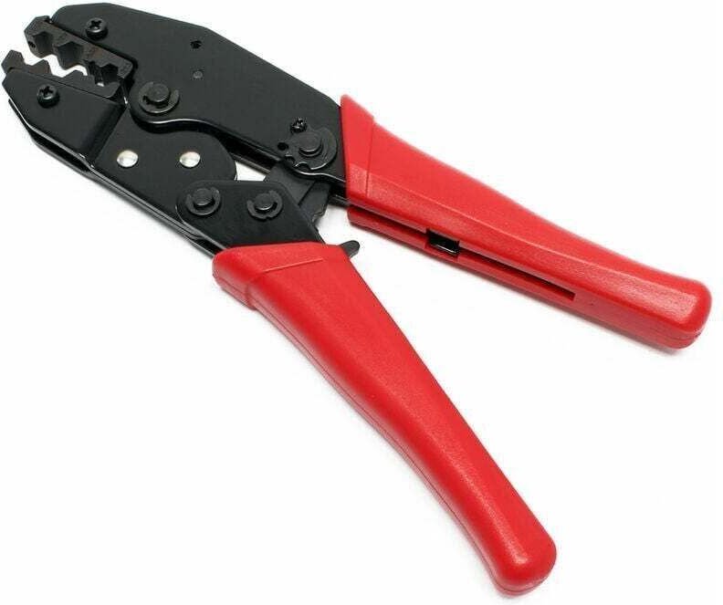 YMYNY Crimpzange mit Ratsche für BNC-Koax-TNC RG58 RG59 RG62 RG140 Koaxialkabel und Stecker