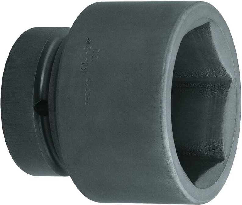 K 64 90 Kraftschraubereinsatz 2.1/2' 6-kant 90 mm