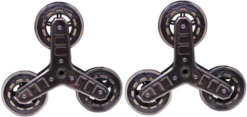 Stück Einkaufswagenrad Edelstahl Dreieckräder Gepäckwagenräder Einkaufswagenrollen Dreieckräder Sackkarrenräder Treppens...