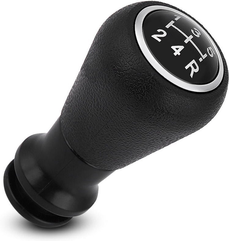 Odipie - Ymiko 5 Gang Schaltknaufkopf, Auto 5 Gang Schaltknauf Schaltknaufkopf Kompatibel mit 106 107 205 206 207 405 Ci...