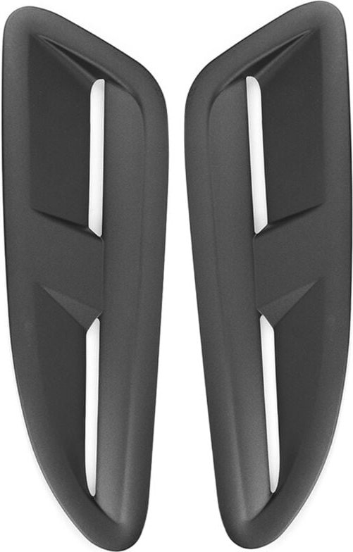 Eosnow 2 Stück Motorhauben-Entlüftungsöffnungen für Jaguar XKR-Stil, Auto-Umrüstung, passend für Mazda 3 MX5 RX8