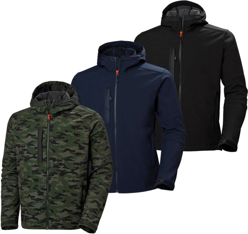 FP - Helly Hansen Softshell-Jacke Kensington Gr. l schwarz