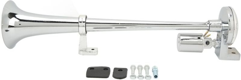 Eosnow - Single Trompete Luftkompressor Horn 150 dB 12V Super lautes Universal Fit für Car Trucks Boote Motorräder