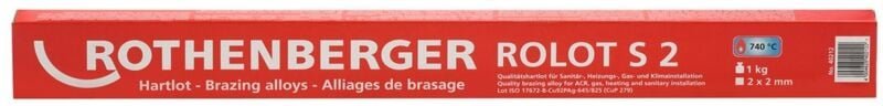 Rothenberger - rolot S2, nach iso 17672, 2x2x500mm, 1kg - 40212
