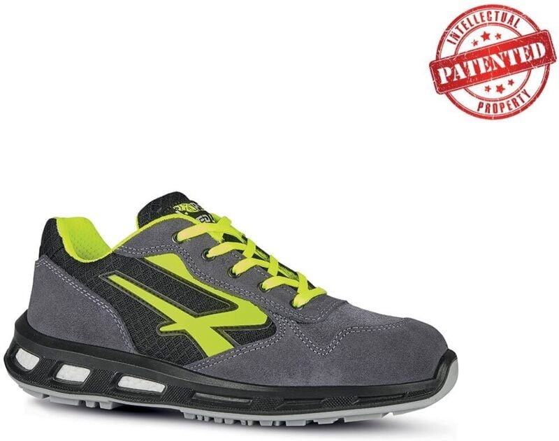 Thumbnail - Sicherheitsschuhe niedrig YELLOW ESD S1P SRC - Grau/Gelb 38