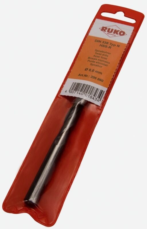 HSS-Bohrer gerollt, Ø14,5mm Ruko 206145