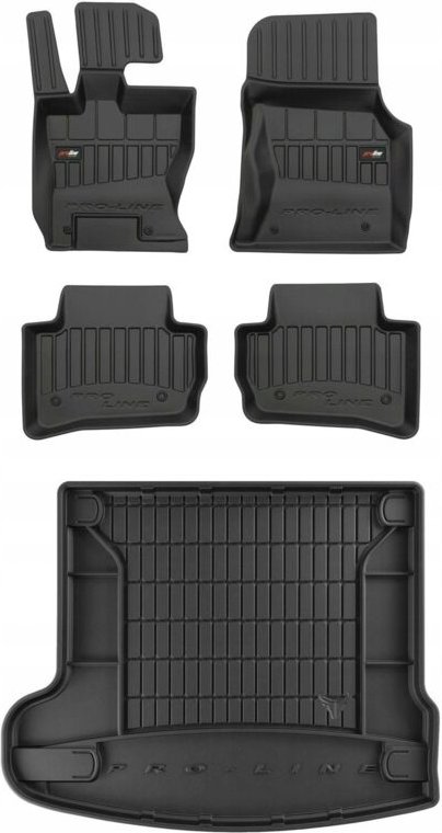 Thumbnail - 3D-KIT Gummi-Fußmatten Range Rover Velar 2017-2020