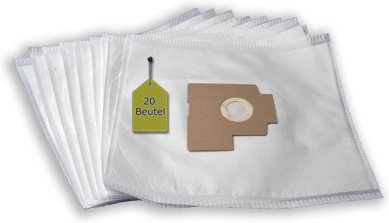 20 Staubsaugerbeutel kompatibel mit PROGRESS Exclusiv P 1260 F 1 + 4 Filter