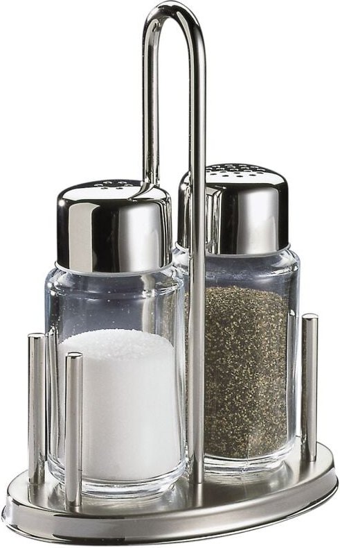 Classic Menage Pfeffer, Salz, Höhe: 160 mm, Länge: 105 mm, Breite: 65 mm - APS
