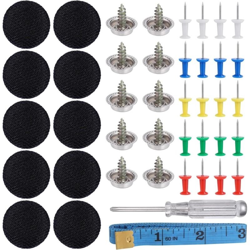 65-teiliges Autodach-Werkzeug, Knopf, Autodekoration, Befestigungsschraube, Kappe, Autodachreparatur, Autodach-Festschna...