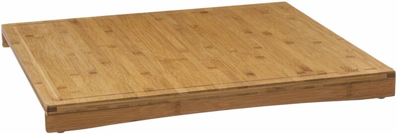 Five - Schneidebrett aus Bambus mit Anschlagkante, 52 x 58 cm
