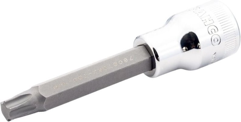 Bahco 1/2 Schraubendreher-Einsatz für TORX-Schrauben, T40, 120 mm