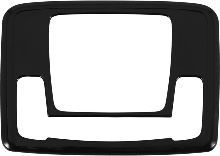 Auto Glänzend Schwarz Innen Vorne Lesen Licht Lampe Abdeckung Trim Aufkleber für Vezel -V 2021 2022