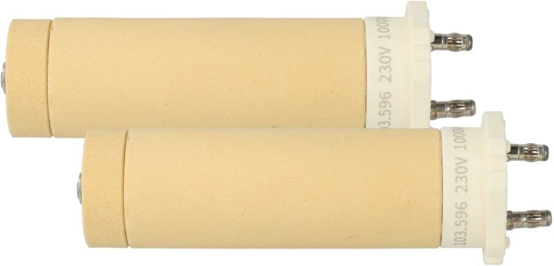 Vhbw - 2x Heizelement kompatibel mit Leister Triac bt Heißluftschweißpistole - Keramik Heizkern, 3 x 10,3 cm