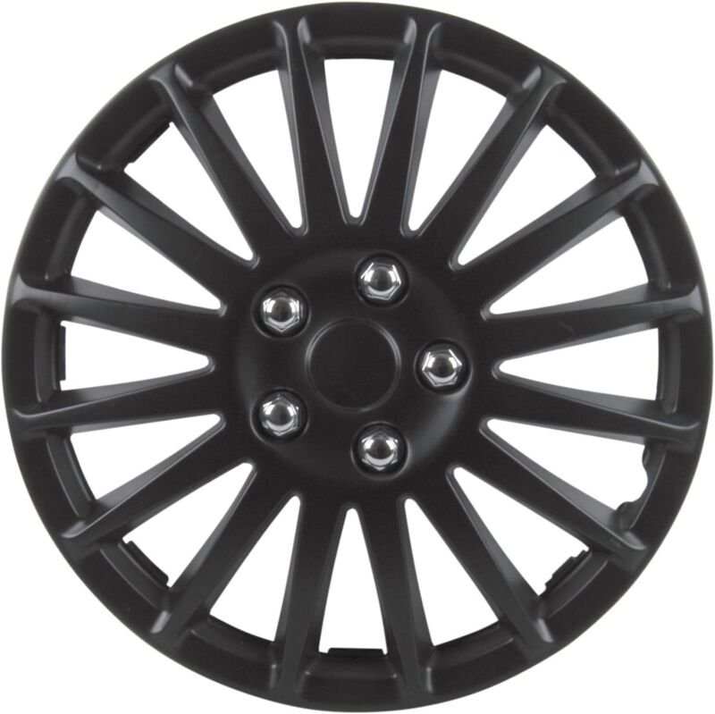 Radzierblenden Suzuka 14 Zoll schwarz Radkappen Radblende - Unitec